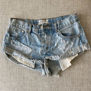 One teaspoon denim shorts